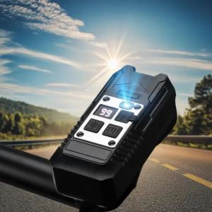 [caichuitan] ไฟหน้าจักรยาน LED แบบชาร์จไฟได้1เซ็ต ไฟติดแฮนด์แบบชาร์จไฟได้ไฟฉายกันน้ำสำหรับขี่จักรยานไฟหน้าจักรยาน