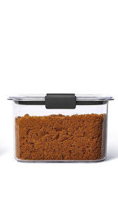 Rubbermaid Brilliance Pantry Airtight Food Storage Container flour storage kitchen organizer pet food dried grains ideal for thermomix food storage
