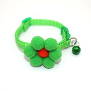 New bow tie collar floral cat collar dog collar pet supplies direct sales from manufacturer cross-border selection