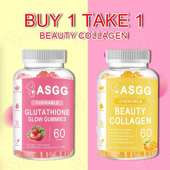 ASGG Glutathione Collagen Glow Gummies Skin Vitamic Collagen Gummies Anti-aging Skin Vitamins * | Lazada PH ASGG Glutathione Collagen Glow Gummies Skin Vitamic Collagen Gummies Anti-aging Skin Vitamins * | Lazada PH