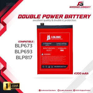 Baterai VIKING Double Power Realme 3 BLP693 BLP 693 Batre Batrai Battery Handphone HP Dual Oppo
