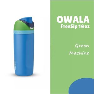 Owala 16oz Kids FreeSip Insulated Stainless Steel Water Bottle - BPA-Free Sports Tumbler with Straw