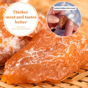 Bamboo bee salt loquat dried fruit 1/2pcs Dried Loquat Fruit Bamboo Bee Salt 150g