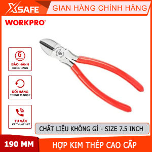 Kìm cắt dây điện 7 - 1/2 inch 190mm Workpro - WP231007