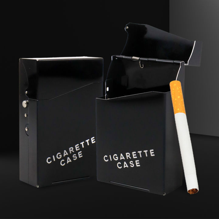 Bisa COD) Dinghao Kotak Rokok Fashion Aluminium Cigarette Case