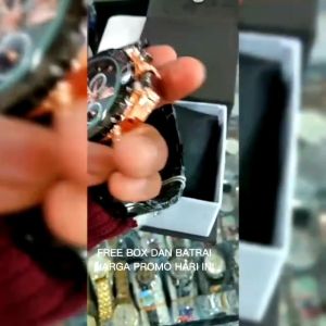 Jam Tangan Kasual Mirete Analog DUA Tali Bonus Box Dan Batrai Terbaru GARANSI Original Jam Tangan Cowok Best Seller Mirete Original Rantai Stainlees Steel Power Batrai Jam Tangan Cowok IMPORT Mewah Elegan Anti Air / JAM Tangan Pria COD Realpick