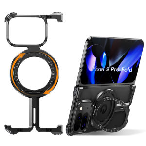 OATSBASF Tối Giản Không Khung Ốp lưng Điện thoại Google Pixel 8 Pro / Pixel 9 Pro XL / Pixel 9 Pro Thư mục/ Với Vô hình Từ Chữ Ô Đứng