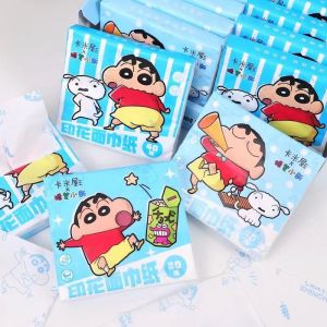 Shin Chan Pocket Tissue Soft Portable Facial Printed Cartoon Kids