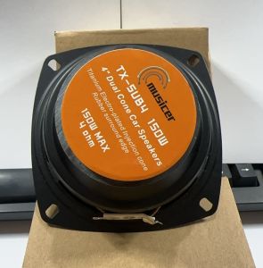 MUSICER TX-SUB4 4” Dual Cone Car Speaker 150 Watts 4 Ohms