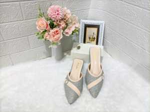 Azmal Sandal Hak Tahu Bapau Wanita 3cm Terbaru casual formal cantik elegant & trendy ERESHVA