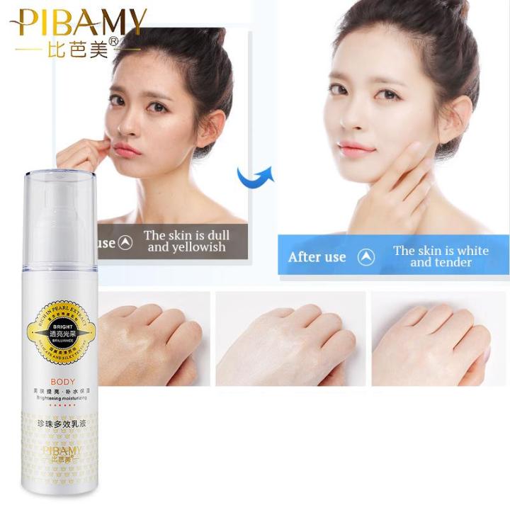 PIBAMY 150ml Dark Skin Bleach Whitening Lightening Cream Body