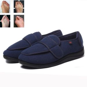 YuanLan Diabetes shoes Freely adjustable thin soles lightweight soft widened shoes feet swollen fat deformation injured feet shoes