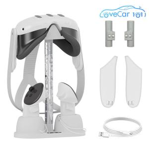 Display Stand Controller Charger Non-slip VR Glasses Storage Stand VR Headset Controller Stand for Oculus/Meta Quest 3