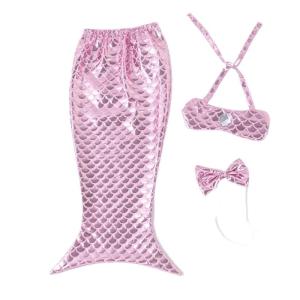 Girl Cats Scale Costume Apparel Beach Dress Beach Colorful Mermaids for Puppy Dog and Cats Mermaids Dress