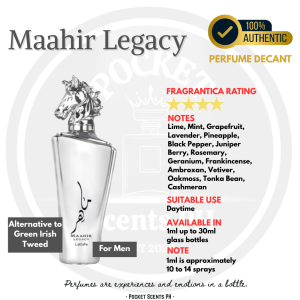 Maahir Legacy - 1ml to 30ml - [PERFUME DECANT]