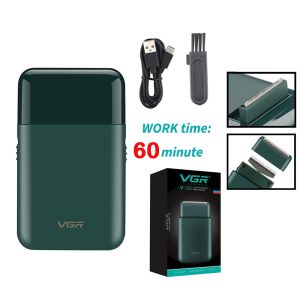 VGR 375 Professional Mens Electric Shaver Waterproof Independent Foil Convenient Cordless Hair Trimmer