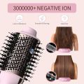 Hair Dryer Brush Blow Dryer Brush in One, Upgraded 4 in 1 Hair Dryer and Styler Volumizer with Negative Ion Anti-frizz Ceramic Titanium Barrel Hot Air Brush Hair Straightener Brush. 