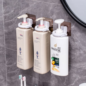 Non-punching bathroom storage rack bathroom wall-mounted storage rack shower gel hand sanitizer kitchen wall-mounted storage rack