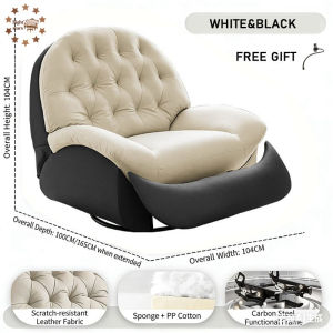 Electric Space Capsule Lazy Sofa Massage Swivel Rocking Chair