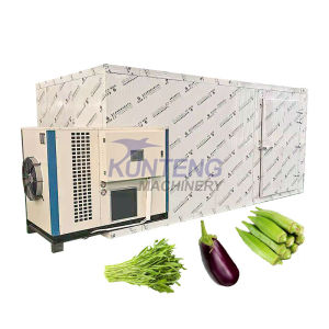 KUNTENG Water Spinach Drying Equipment Eggplant Dryer Fruit Vegetable Herb Meat Drying Okra Dryer Food Dehydrator Machine
