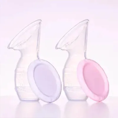 150ml Soft Silicone Manual Breastmilk Collector Soft Feeding Milk Suction Baby Breast Pump