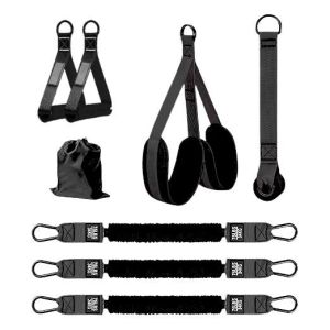 Pull-Up Assist Band System Adjustable Resistance Training Straps for Home Gym & Outdoor Workouts