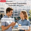 Lenovo ERAZER XP3 Tai nghe phiên dịch AI điều khiển màn hình LED Tai nghe Bluetooth Bluetooth 5.4 không dây thực sự tai nghe chống nước giảm tiếng ồn. 
