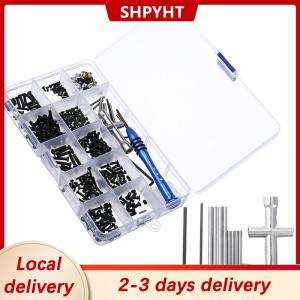 [COD] Ship within 24 hours 1 Set For WLtoys 144010 144001 144002 124016 124017 124018 124019 RC Car Parts Metal Upgrade Retrofit Screw Tool Box