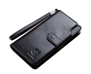 Ví nam ví cầm tay nam nữ 100% da bò thật cao cấp phong cách âu mỹ