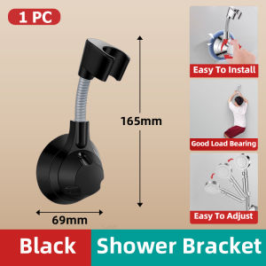 Bathroom Strong Wall Mount Sprayer Holder Adjustable Hand Handheld Shower Head  Hand Spray Bracket  No Need To Punch