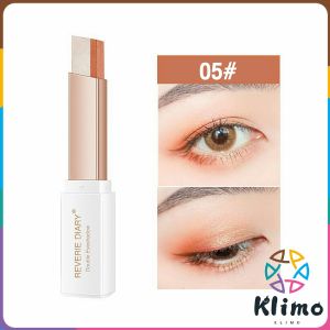KLIMO Two-tone Gradient Eyeshadow Pencil Waterproof and Sweat-proof Not Easy To Pluck Makeup Eye Shadow