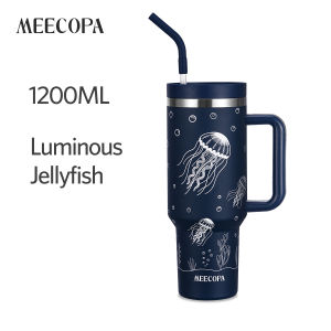 MEECOPA 1200ML Thermal Flask Water Bottle 304 Stainless Steel Insulated Tumbler Hot Cold With Straw And Handle