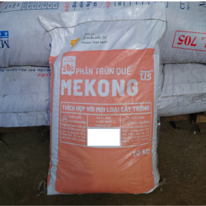 Phân Trùn Quế Mekong Bón Lót Cây Trồng
