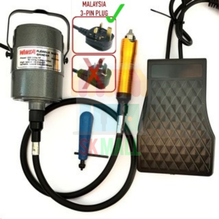 6mm Winsa Electric Hanging Flexible Shaft Grinder Handpiece Mill