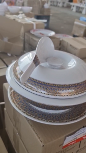 ชุดโถข้าว 4 ชิ้น เบญจเรืองรอง 5200355005000