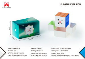 [JudyCube] Qiyi X-Man Tornado V4M Pioneer UV Version Magnetic Magic Speed Cube  Qiyi XMD Tornado V4 M Flagship 3x3x32026