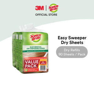 3M™ Scotch-Brite™ Easy Sweeper Plus Dry Disposable Paper Wiper Refills 20 pcs/pack For Easy Sweeper Plus Mop