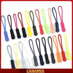 Miễn phí vận chuyển✨ Mới 10pcs dây kéo kéo puller End Fit Rope tag thay thế Clip bị hỏng khóa Fixer Zip Dây Tab Túi Du Lịch VaLi lều