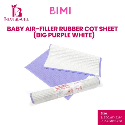 BIMI Baby Air- Filled Rubber Sheet- (S- 45cmx 60cm) (B- 60cmx90cm) Alas Getah Tukar Lampin