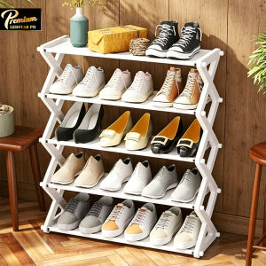 4 Layer Shoe Rack Organizer Stainless Steel Shoe Organizer Storage Shelves Stand Shelf shoe cabinet shoe rack organizer