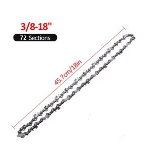 MAOMEI STORE 12/14/16/18/20 inch Xích Máy cưa xích Phụ tùng thay thế Thép Xích cưa chạy điện Chuyên nghiệp Độ dày Xích cưa máy Gia công gỗ