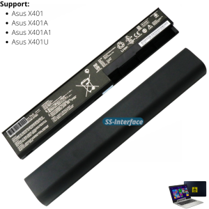 BATERAI ASUS X401 X401A X401A1 X401U A31-X401 A32-X401 A41-X401 A42-X401 BATTERY LAPTOP NOTEBOOK