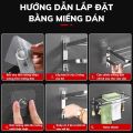 Kệ Nhà Tắm Giá Treo Đồ Nhà Tắm Nhà Bếp Không Gỉ Đa Năng Gắn Tường Giá Treo Khăn Nhà Vệ Sinh Inox Giá Treo Tường Không Cần Đục Lỗ Giá Khăn Tắm Đựng Phòng Tắm Giá Để Đồ Nhà Vệ Sinh Giá Treo 60cm. 