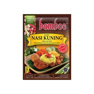 Bamboe Nasi Kuning Bumbu Masakan Khas Indonesia