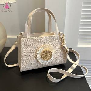 กระเป๋าสะพายไหล่การทอสายรัดปรับได้กระเป๋าสะพายข้างเดินทางสำหรับการพักผ่อนชีวิตประจำวัน