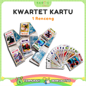 Koleksi Kwartet Kartu Mainan Anak  1 Renceng