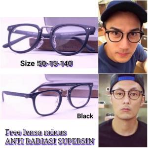 frame kacamata photocromic minus cylinder anti radiasi pantera kacamata anti Radiasi lensa Plastik Laki-laki Perempuan Eyewear glasses elegan Casual
