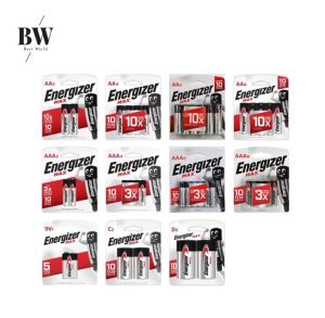 Energizer Max AA / AAA / C / D / 9V
