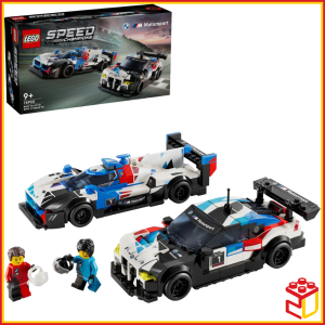 (Ready Stock) 76922 Lego Speed Champions BMW M4 GT3 & BMW M Hybrid V8 Race Cars Building Toy (676 Pieces)