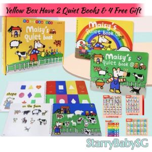 SG Seller| Teacher Highly Recommend  Maisys Quiet Book For Toddlers  Early Learning Playing Practicing Book for Toddlers Early Education Book